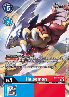 Halsemon (Alternate Art) - BT8-026 - Rare