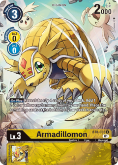 Armadillomon (Alternate Art) - BT8-033 - Uncommon