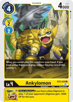 Ankylomon - BT8-036 - Common