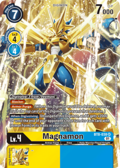 Magnamon (Alternate Art) - BT8-038 - Super Rare