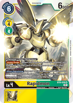 Rapidmon - BT8-039 - Super Rare