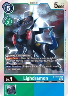 Lighdramon - BT8-053 - Rare