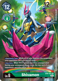 Shivamon (Alternate Art) - BT8-057 - Super Rare