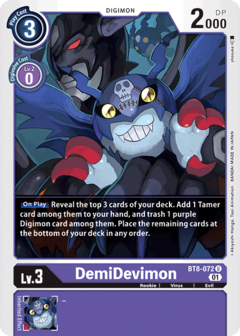 DemiDevimon - BT8-072 - Uncommon