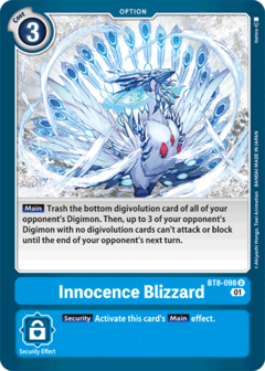 Innocence Blizzard - BT8-098 - Uncommon