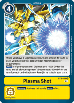 Plasma Shot - BT8-101 - Uncommon