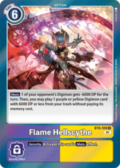 Flame Hellscythe - BT8-109 - Rare