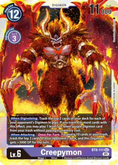 Creepymon - BT8-111 - Secret Rare