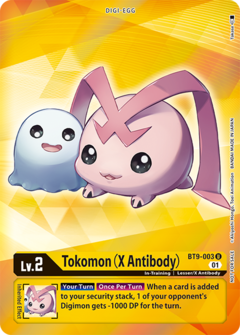 Tokomon (X Antibody) - BT9-003 - Box Topper