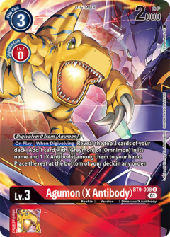 Agumon (X Antibody) (Alternate Art) - BT9-008 - Uncommon