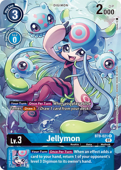 Jellymon (Alternate Art) - BT9-021 - Rare