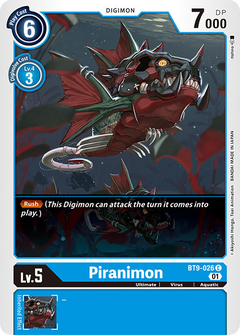 Piranimon - BT9-026 - Common