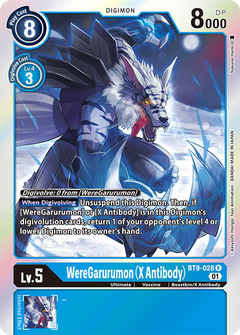 WereGarurumon (X Antibody) - BT9-028 - Rare