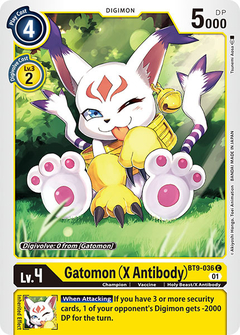 Gatomon (X Antibody) - BT9-036 - Common