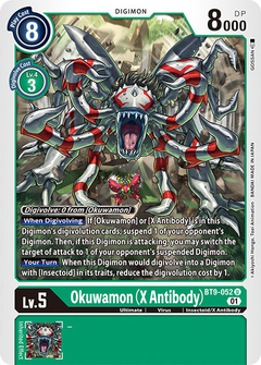 Okuwamon (X Antibody) - BT9-052 - Uncommon