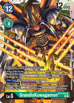 GrandisKuwagamon - BT9-055 - Super Rare