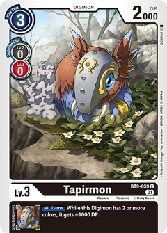 Tapirmon - BT9-059 - Common