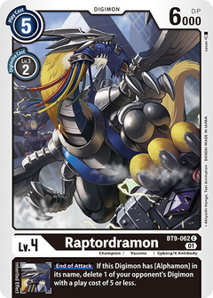 Raptordramon - BT9-062 - Common