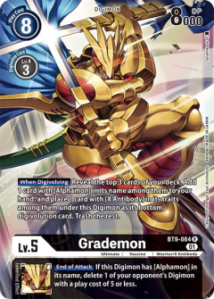 Grademon (Alternate Art) - BT9-064 - Rare