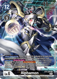 Alphamon (Alternate Art) - BT9-066 - Rare