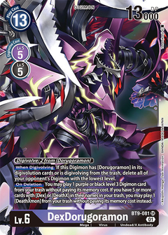 DexDorugoramon - BT9-081 - Super Rare