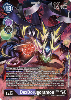 DexDorugoramon (Alternate Art) - BT9-081 - Super Rare