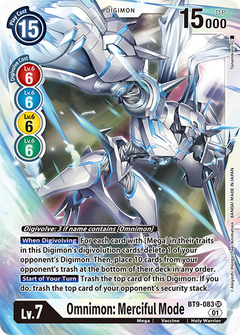 Omnimon: Merciful Mode - BT9-083 - Super Rare