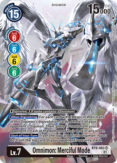 Omnimon: Merciful Mode (Alternate Art) - BT9-083 - Super Rare