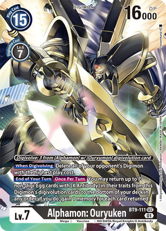 Alphamon: Ouryuken - BT9-111 - Secret Rare