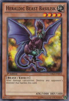 Heraldic Beast Basilisk - CBLZ-EN013 - Rare