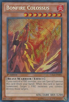 Bonfire Colossus - CBLZ-EN084 - Secret Rare