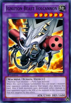 Ignition Beast Volcannon - CBLZ-EN091 - Common