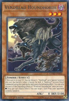 Vendread Houndhorde - COTD-EN000 - Rare