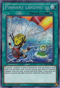 Pinpoint Landing - CYHO-EN081 - Secret Rare