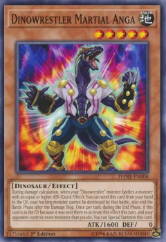 Dinowrestler Martial Anga - DANE-EN008 - Common