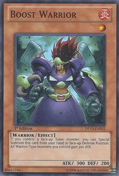 Boost Warrior - DP10-EN012 - Super Rare