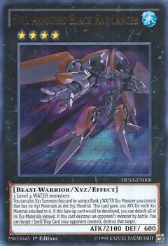 Full Armored Black Ray Lancer - DUSA-EN008 - Ultra Rare