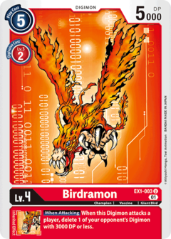 Birdamon - EX1-003 - Uncommon