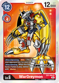 WarGreymon - EX1-009 - Super Rare