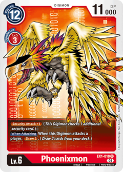 Phoenixmon - EX1-010 - Uncommon