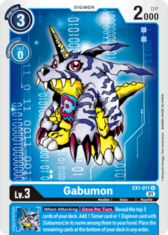 Gabumon - EX1-011 - Uncommon