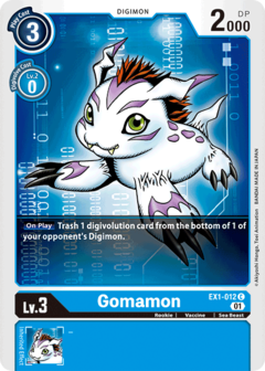 Gomamon - EX1-012 - Common