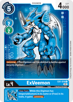 ExVeemon - EX1-014 - Common