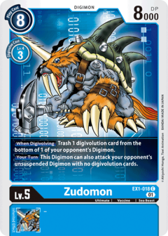 Zudomon - EX1-018 - Common