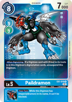 Paildramon - EX1-019 - Rare