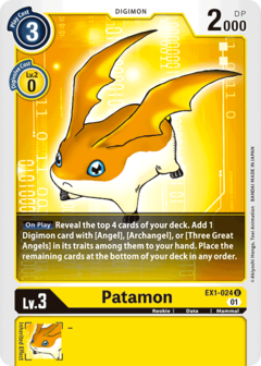 Patamon - EX1-024 - Uncommon