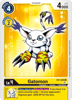 Gatomon - EX1-026 - Uncommon