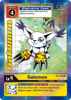 Gatomon (Alternate Art) - EX1-026 - Uncommon