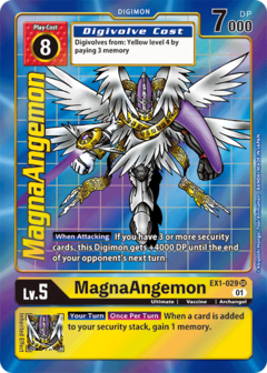 MagnaAngemon (Alternate Art) - EX1-029 - Super Rare