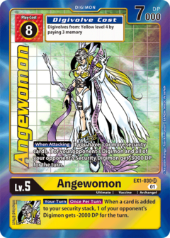 Angewomon (Alternate Art) - EX1-030 - Super Rare